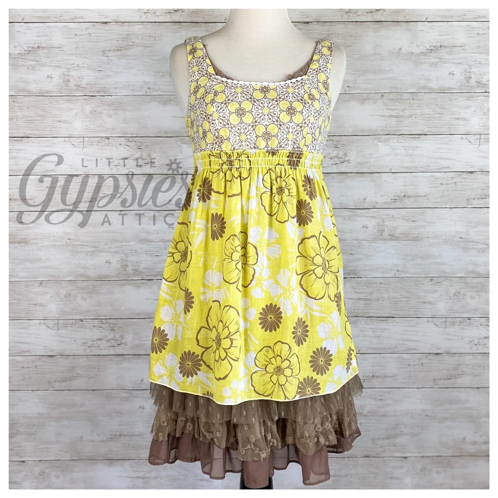 OLD Hippie Flower Child Top - Picture 12 of 12